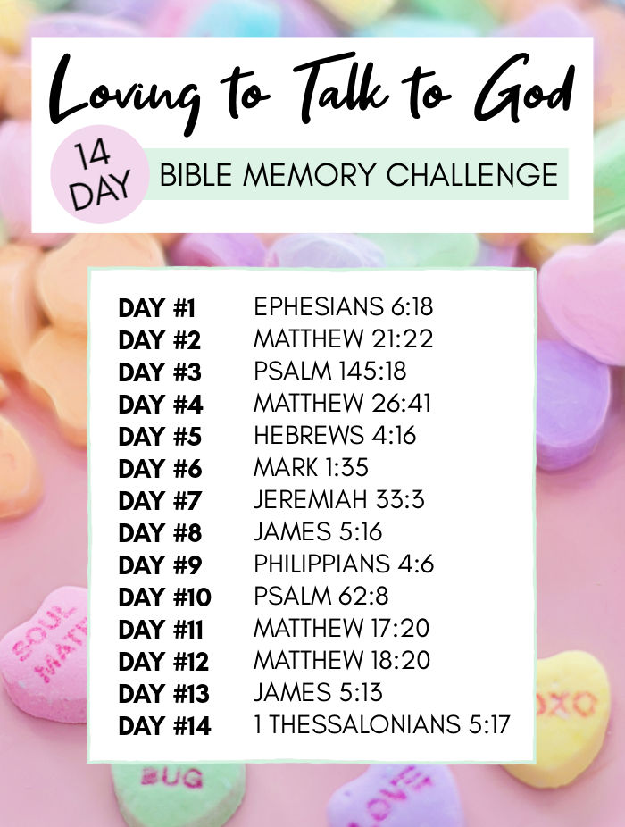 Bible Memory Challenge 2022