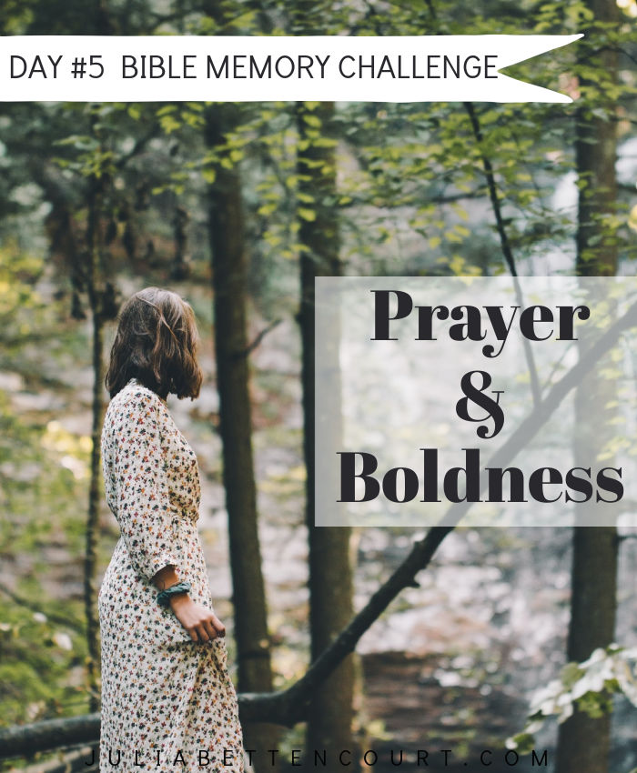 Prayer and Boldness