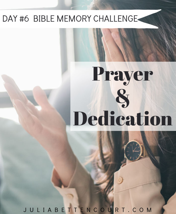 Prayer & Dedication