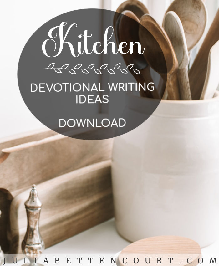 Kitchen Devotional Writing Download