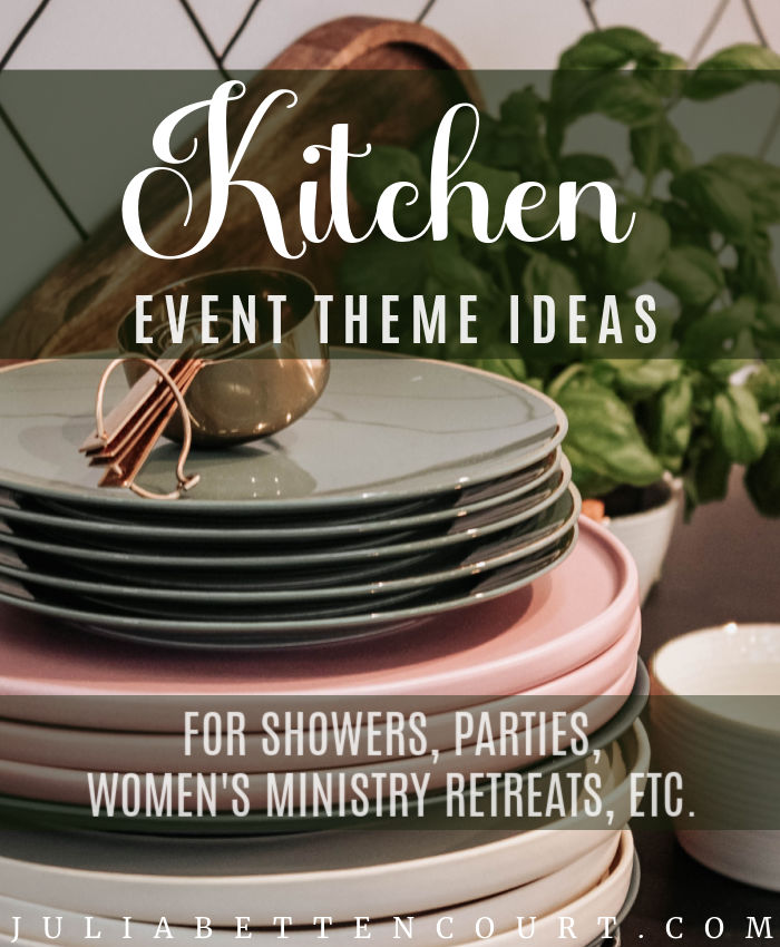 Kitchen Shower Event Theme